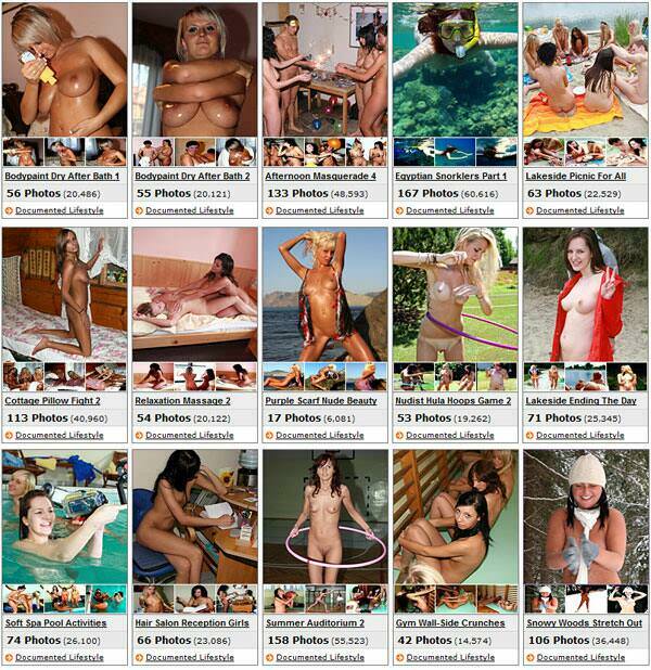 Lifestyle and rest of nudists [Pure naturism]