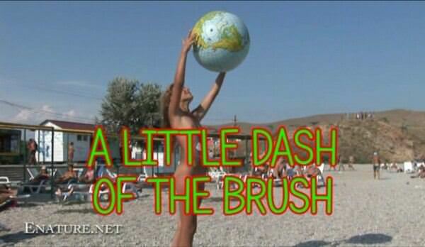 Enature video - A little dash of the brush [Pure naturism]