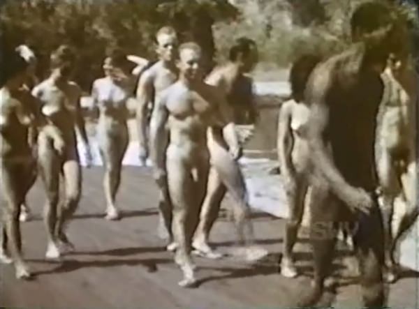Retro family nudism - River Revels [Pure naturism]