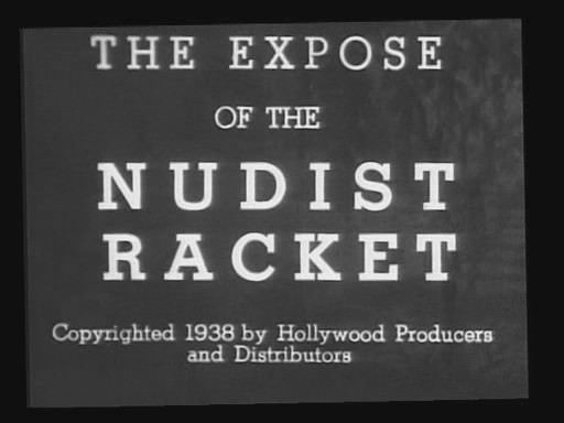 Retro family nudism - Nudist Racket (1938) [Pure naturism]