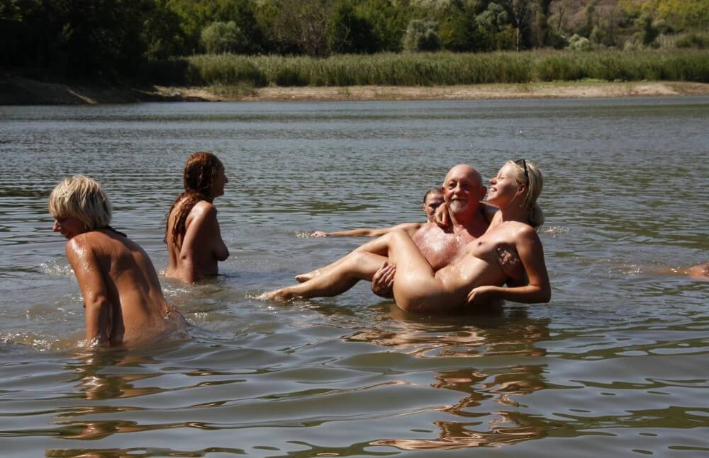 Naturist Family Event # 25 - She appeared completely naked
