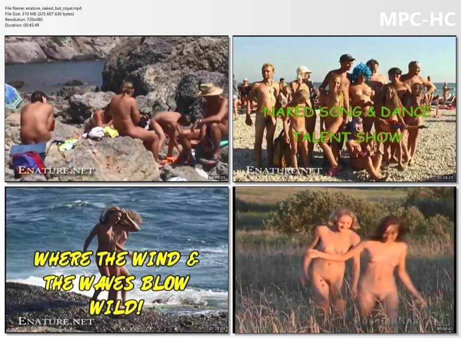 Enature - Naked royal vacation at sea - Naturists live freely and naturally