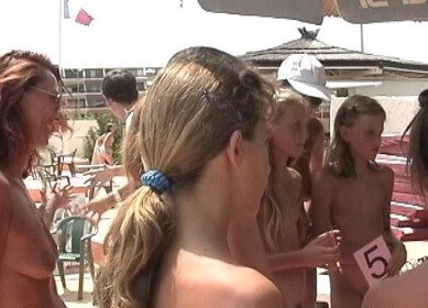 Jr Miss Pageant France - The Naked Human Body