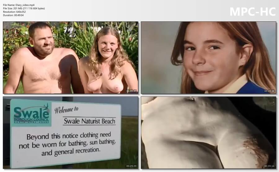 Diary of a nudist video - Simplicity is an important part of naturists lives