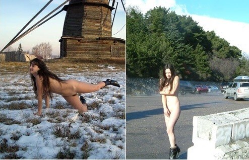 Beautiful Suntan Stretches-Winter Sport pics - Benefits of naturist recreation and harmony with nature