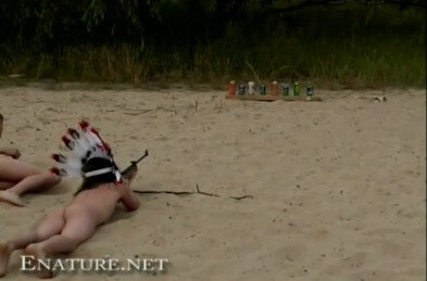 Enature - naked shoot out - Physical freedom is important to many nudists