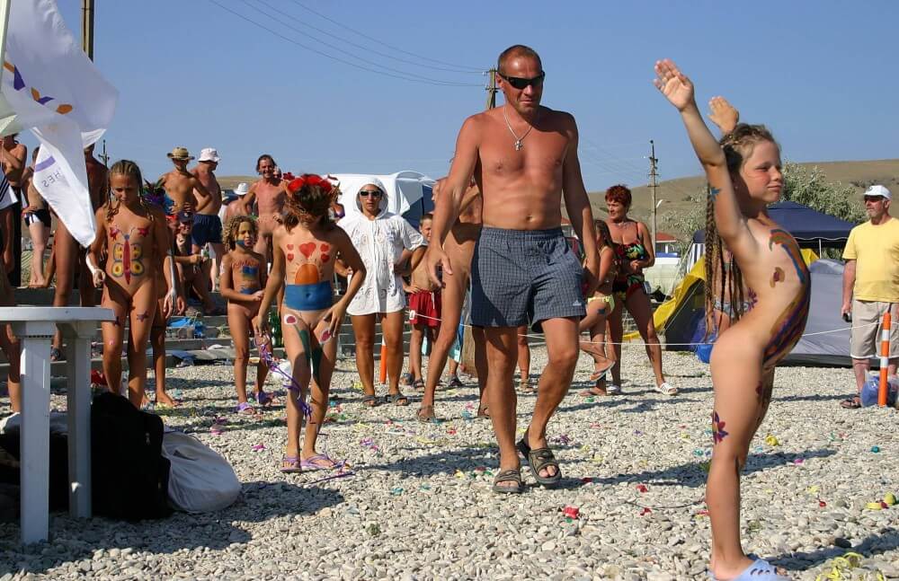 Beach Time Talent Show pics - Living without unnecessary worries or restrictions is the essence of naturism