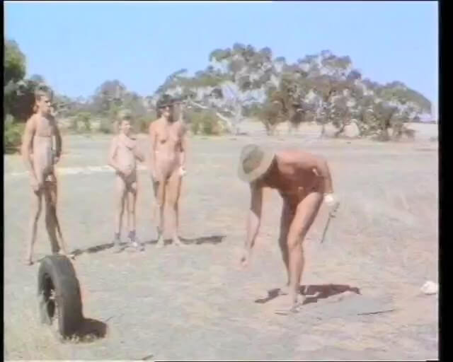 Naturism lifestyle retro - Interaction with Nature Through Naturism