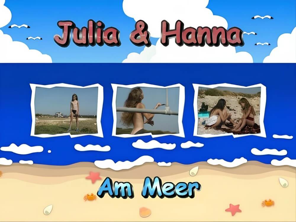 Naturistin: Julia und Hanna am Meer - Naturism is based on love for oneself and nature