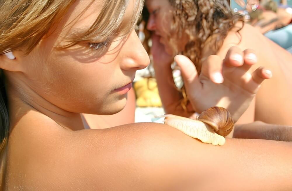 Premium photo series # 5 - Advocates of naturism and nudism live in harmony with nature
