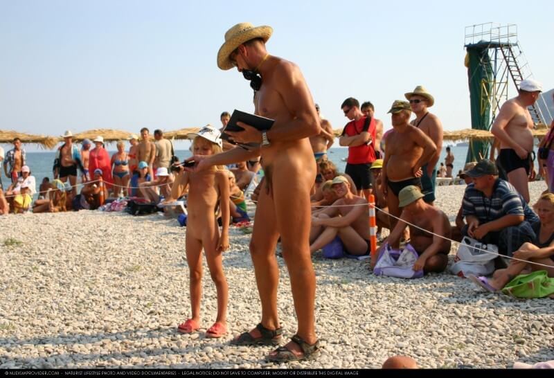 Naturist Pageant Line Up photos - Peoples perceptions of nudists