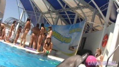 Amazing Dolphin Encounter HD video - Peace and tranquility are goals for those who choose nudism and naturism