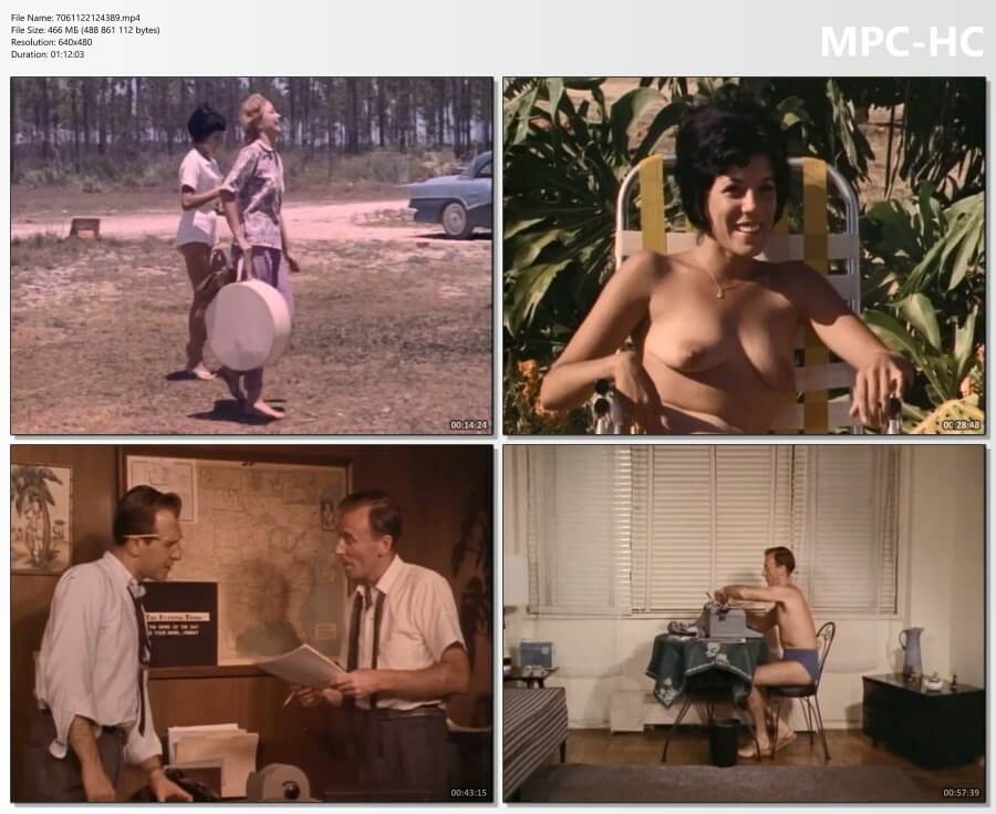 Diary of a nudist (1961) film HD - Naturism as a way to connect with nature and achieve inner harmony