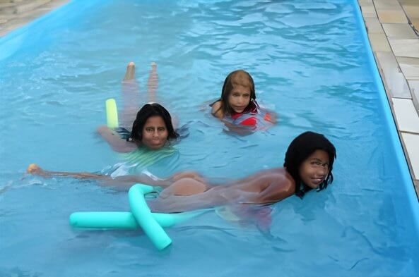 Tropic Pool Side Day - Brazil resort - Nudism is an expression of freedom and individuality