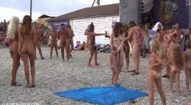 Cool Day At The Beach Full HD video - Naturism teaches us to appreciate the present and to be honest with ourselves and others