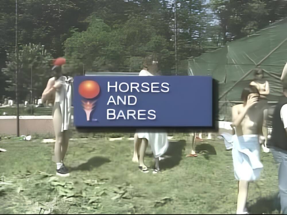 Horses and Bares - Unrestricted freedom is a core value in nudism and naturism