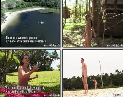 A day in the life of a naturist - In our home, we are all nudists