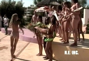 Jr. Miss Pageant 2001 FR - Taking off ones clothes is a way to strengthen inner harmony