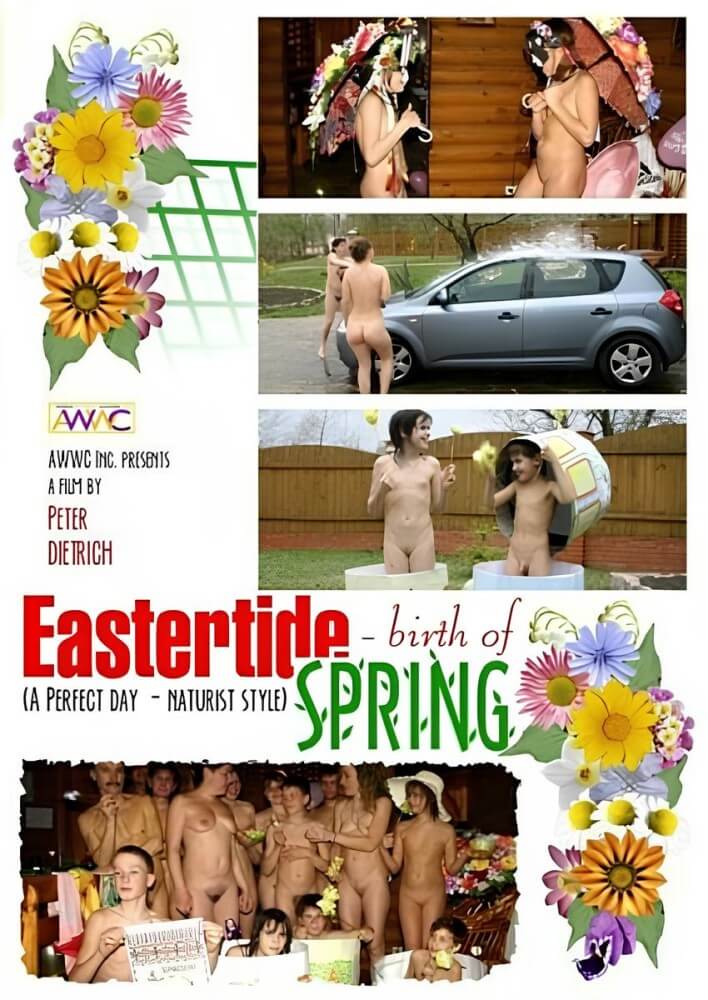AWWC, Enature - Eastertide Birth Of Spring video - A person without clothes is closer to the wild