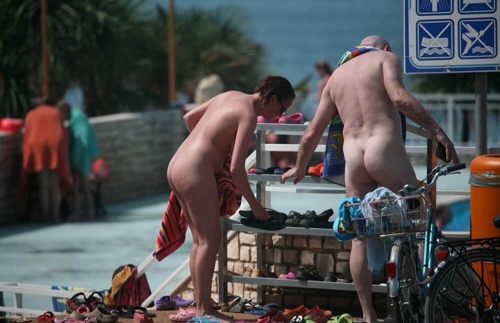 Pool Arrivals and Departures pics - Engaging in naturism promotes inner harmony and peace of mind