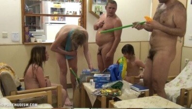 Pool jacuzzi and paints Full HD - Nudity as part of a life free from shame and fear of ones own nakedness