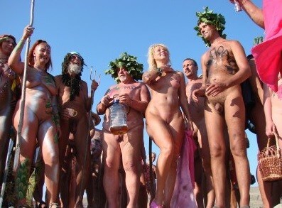 Nudism Beach Day photos - Naturists value tranquility and peace
