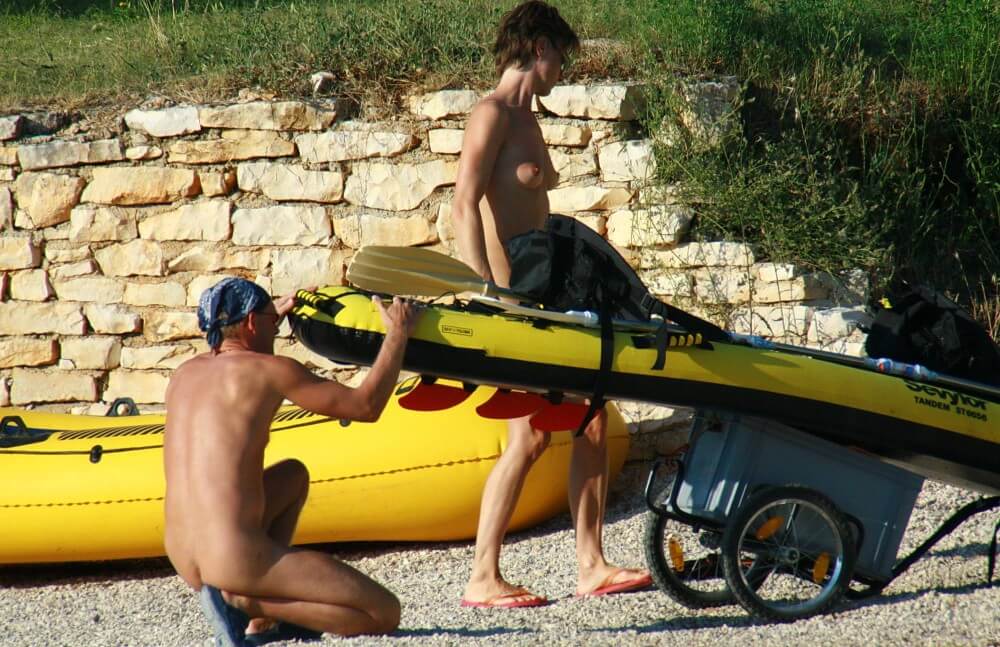 Rafting Team Excursions pics - Nudism promotes happiness and well-being