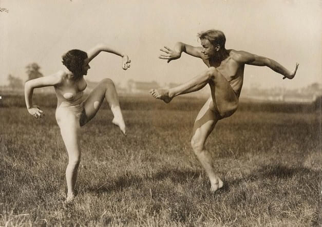 Jazz, dancing and naturism - These movements promote an open attitude toward nudity without sexual connotations
