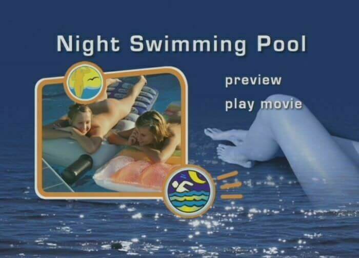 Naturist Freedom: Night swimming pool - Nudity as a natural part of human existence