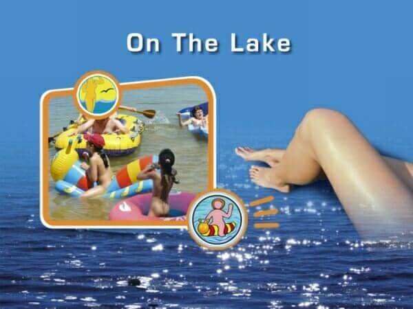 Naturist Freedom: On the lake - A nudist promotes tolerance and respect for others
