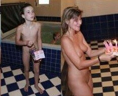 Naturists celebrates birthday photos - Complete Natural Nudity