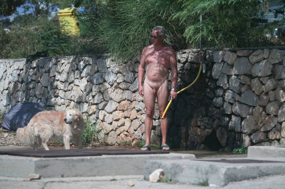Shower-Wall Bath Parents pics - Growing up on a nude beach
