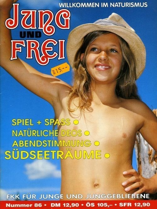 Jung und Frei Nr 86 - Naturists live easily and freely