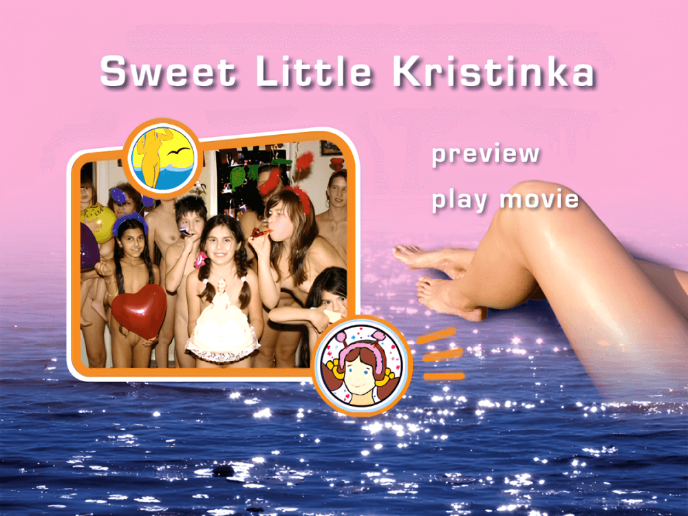 Naturist Freedom: Sweet Little Kristinka  DVD - Naturism and nudism value openness and sincerity